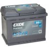 Autobaterie EXIDE Premium 12V 64Ah 640A EA640