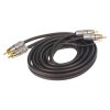 KUERL BLACK MID CINCH kabel 2m