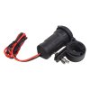 2x USB nabíječka 4,2A s voltmetrem na motocykl