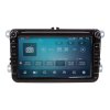 Autorádio pro VW, Škoda s 8" LCD, Android, WI-FI, GPS, CarPlay, Bluetooth, 4G, 2x USB