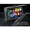 Monitor 5" na motocykl s Apple CarPlay, Android auto, Bluetooth, mini USB, micro SD