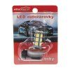 LED H11 bílá, 12V, 18LED/3SMD