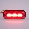 PREDATOR 3x4W LED, 12-24V, červený, ECE R10