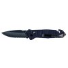 CAC S200 FRENCH ARMY KNIFE BLUE BLADE Textured G10 Blue Handle -Pouch - Fork Pointed Tip