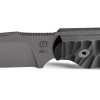 COMMANDEUR ALL PURPOSE KNIFE G10 TEXTURED BLACK HANDLE / KYDEX SHEATH