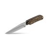COMMANDEUR ALL PURPOSE KNIFE G10 ZIRICOTE WOOD HANDLE / KYDEX SHEATH