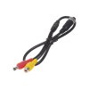 Kabel video 4pin samice / RCA samice + DC