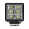 LED světlo hranaté, 48x1W, 110x128x35mm, ECE R10/R148