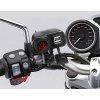 2x USB nabíječka s voltmetrem/teploměrem na motocykl