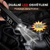 Multifunkční tester - zkoušečka elektrických obvodů auta 12 / 24V s displejem
