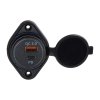 USB QC3.0 + USB-C zásuvka 12/24V, montáž na povrch