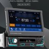 1DIN autorádio s výsuvným 7" LCD / 3x USB / Bluetooth / CarPlay / AndroidAuto / Mirrorlink