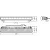 OSRAM LED světlo dálkové Lightbar SX300-SP, 12/24V