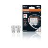 OSRAM LED 12V W21W/5W W3x16q červená (2ks) Duo-blister
