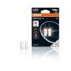 OSRAM LED 12V W5W W2,1x9,5d červená (2ks) Duo-blister