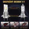 LED H7 bílá, 9-18V, 3000LM
