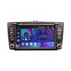 Autorádio pro Škoda Octavia II, Yeti s 7" LCD, Android, Wi-Fi, GPS, CarPlay, Bluetooth, 4G, 2x USB