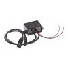 Měnič napětí 12-24/5-12V, 3A USB-C QC3.0 samice + USB-A