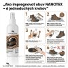 Nanotex obuv impregnacia postup