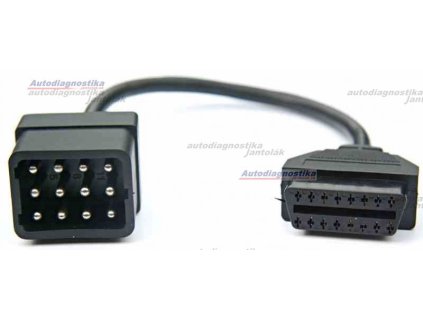 Redukcia Renault 12pin - OBD2