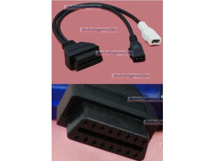 46 redukcia vw 2 2pin obd2