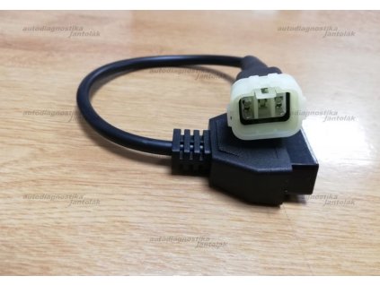 Redukcia KTM 6pin - OBD2 (Redukcia KTM 6pin - OBD2 K+CAN)