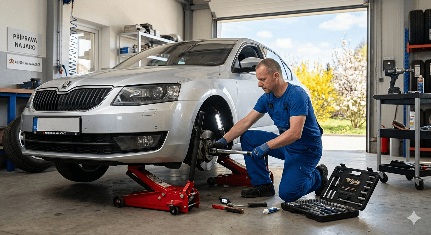 Jarný reštart vášho auta alebo na čo nezabudnúť a aké náradie vám ušetrí nervy