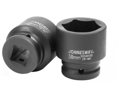 Nástrčná úderová hlavica gola kľúč, 3/4" 38mm Jonnesway S03A6138