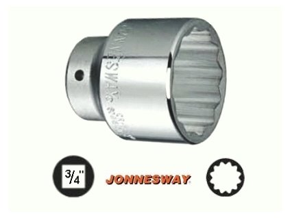 Nástrčný kľúč 46mm 3/4" 12-hran Jonnesway S04H6346