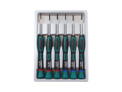 Súprava krížových a plochých skrutkovačov 6 ks JONNESWAY D3750P06S