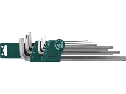 Kľúče imbus H1.5-H10 na poškodené skrutky 9ks Jonnesway H22S109S