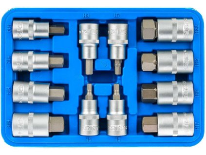 Nástrčné hlavice IMBUS HEX H5-H22 VSTUP 1/2', kľúče CR-V S-SH1212