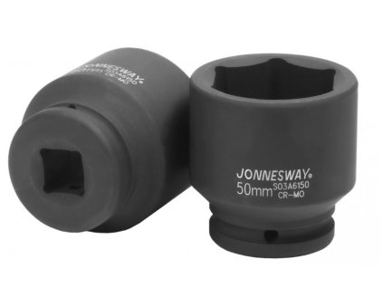 Nástrčná úderová hlavica gola kľúč, 3/4" 50mm Jonnesway S03A6150