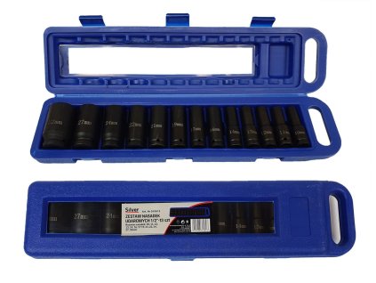 Úderové hlavice 10-32mm, 1/2' sada 13ks 10613 .