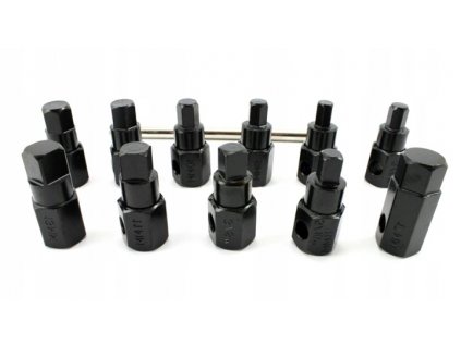 Sada 12ks kľúčov na olejovú vaňu JONNESWAY AI030002