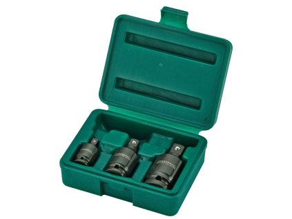 Gola úderový guľový nástavec, sada 3ks kĺbových nástavcov 1/2", 1/4", 3/8" Jonnesway S03A4UT3S