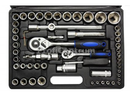 Veľká gola sada 1/2", 1/4" račne, nástrčné hlavice, orechy, imbus, torx 108ks 108