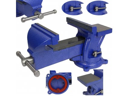 Zverák otočný zámočnícky 100mm