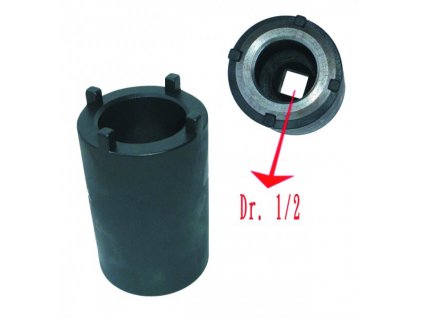 Hlavice na systém řízení nákladních automobilů DAF, klíč  1/2 Asta