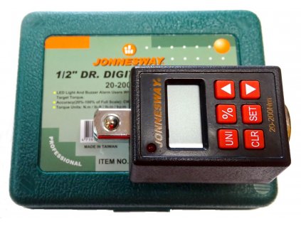 T19200N Elektronický adaptér na momentový kľúč 1/2' 20-200Nm JONNESWAY T19200N