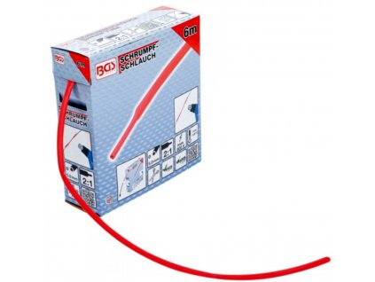 Termo izolácia, bužírka samosmršťujúca 125°C 5m x 6mm, BGS-Germany B.6848-1