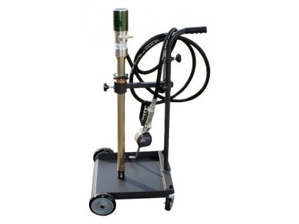 Pojazdná pneumatická plnička na oleje na prečerpanie olejov zo sudov 180-220 L 20479