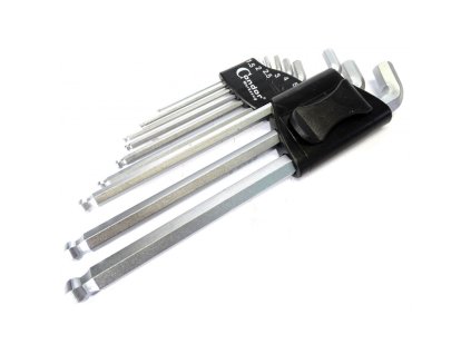 Kľúče imbus s guličkou 1.5-10mm dlhé, 9ks Condor Werkzeug C.1121/3