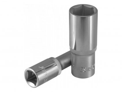 Dlhý nástrčný kľúč 12mm 1/2'' 6-hran Jonnesway  S04HD4112 Dlhý nástrčný kľúč 12mm 1/2'' 6-hran Jonnesway