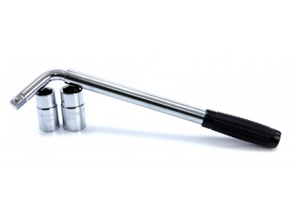 Kľúč-uťahovák kolies + 2 hlavice 17-19-21-23mm Kľúč-uťahovák kolies + 2 hlavice 17-19-21-23mm M57100A