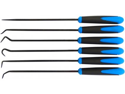 Hroty šidla háčiky na čalúnenie, 6-dielna na simeringy a objímky  F03062