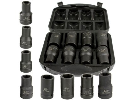 M58262 Úderové nástrčné kľúče 1'', 17-33mm, 8ks
