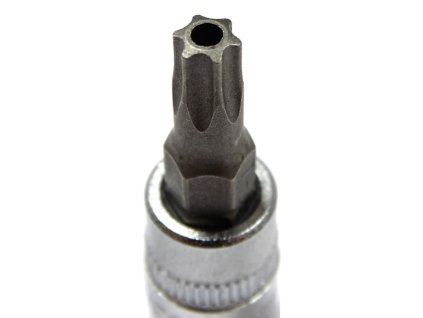 Nástrčný kľúč torx TR20 1/4´s otvorom, Jonnesway