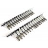 Nástrčné hlavice s bitmi TORX IMBUS PH PZ 1/4'' 30ks D.52908