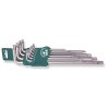 Kľúče TORX extra dlhé TS10-TS50, sada 9ks Jonnesway H16109